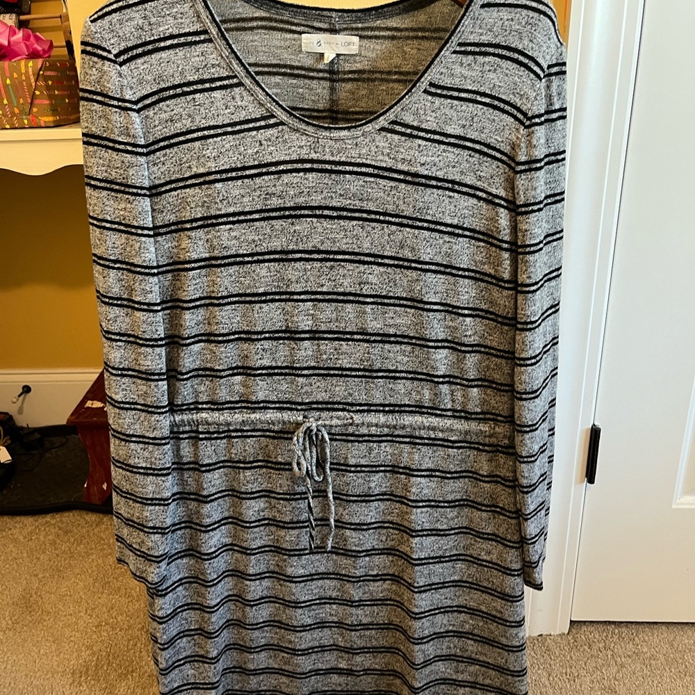 Loft long sleeve dress. Size Medium